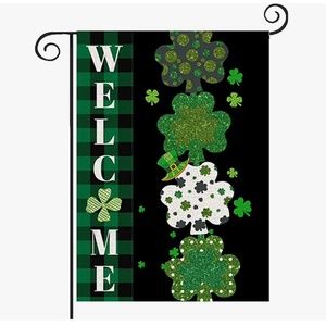 Farmhouse Double Sided Buffalo Check Plaid Garden Flag 12.6x18.5 Inches NWT